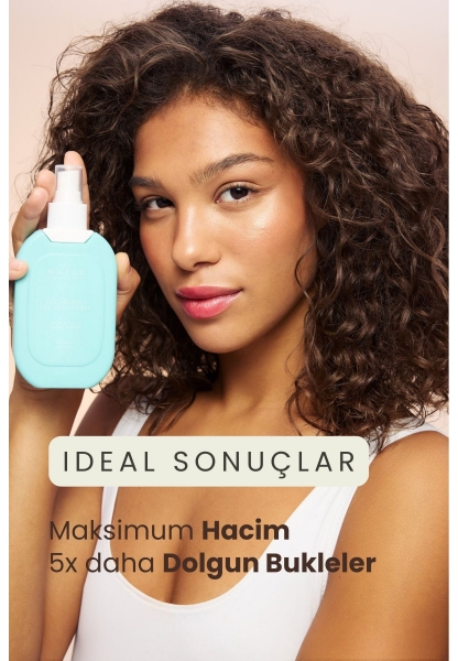 Anında Doğal Dalgalar Ve Hacim Sağlayan Volumizing Deniz Tuzu Hacim Spreyi 200 ml