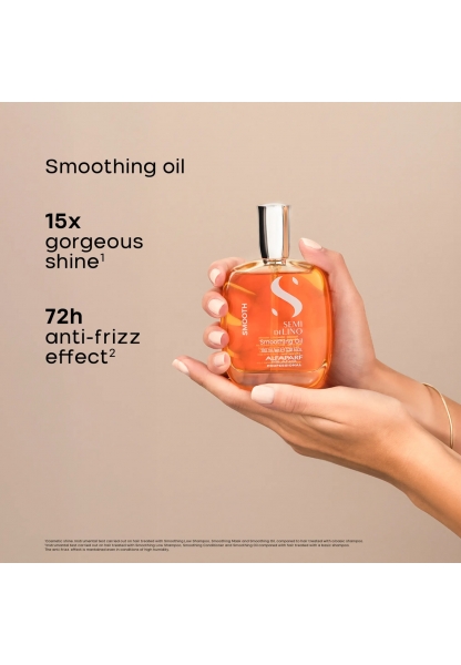 Semi Di Lino Smooth Smoothing Pürüzsüzleştirici Saç Bakım Yağı 100 ml