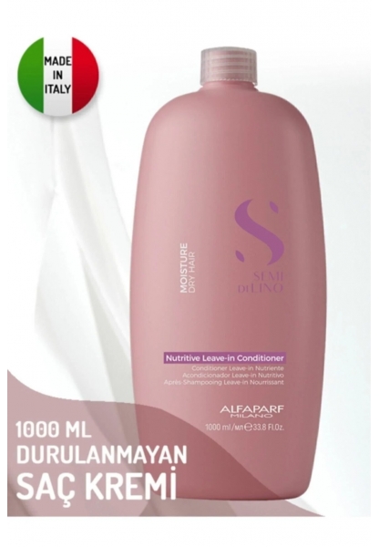 Semi Di Lino Moisture Durulanmayan Saç Kremi 1000 Ml