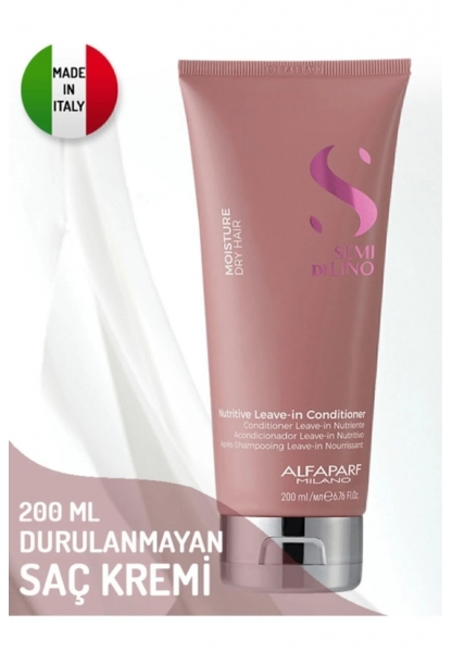 Semi Di Lino Moisture Durulanmayan Saç Kremi 200 Ml