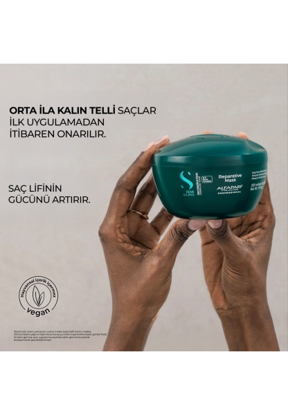 Semi Di Lino Reconstruction Yapılandırıcı Saç Maskesi 200 ml