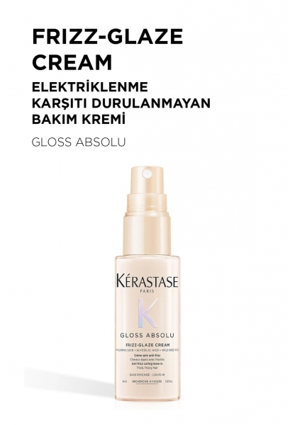 Gloss Absolu Kalın Telli Ve Elektriklenmeye Eğilimli Saçlar Için Elektriklenme Karşıtı Şek