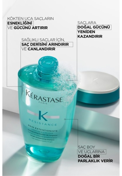 Kerastase Bain Extentioniste Daha Sağlıklı Uzayan Güçlü Saçlar İçin Onarıcı Şampuan