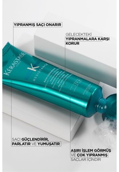 Kerastase Bain Thérapiste Çok Yıpranmış ve Aşırı İşlem Görmüş Saçlar için Onarıcı Şampuan