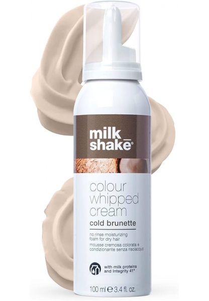 Milk_shake Whipped Cream Durulanmayan Renkli Bakım Köpüğü Cold Brunette (soğuk Kahverengi) 100 Ml