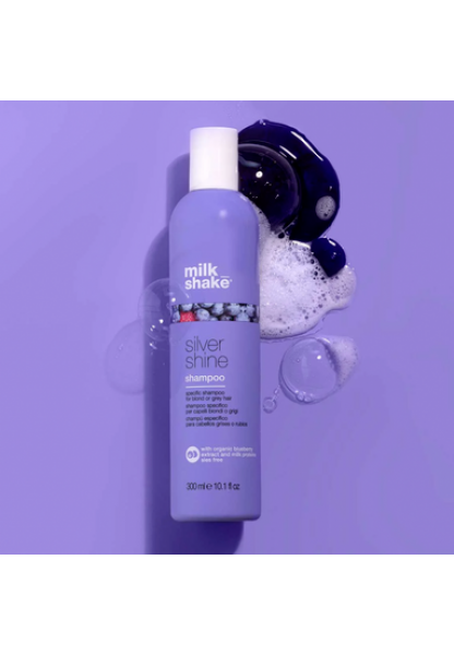 Milk_shake Silver Shine Mor Tonlama Şampuanı 300ml + Durulanmayan Köpük 200 Ml