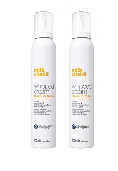 Milk_shake Nemlendirici Ve Koruyucu Saç Köpüğü - Conditioning Whipped Cream 200 Ml X 2 