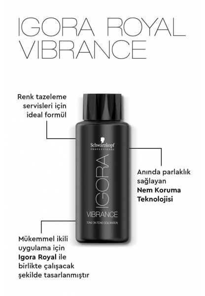 Igora Vibrance 4-0 Kahve Saç Boyası 60 ml