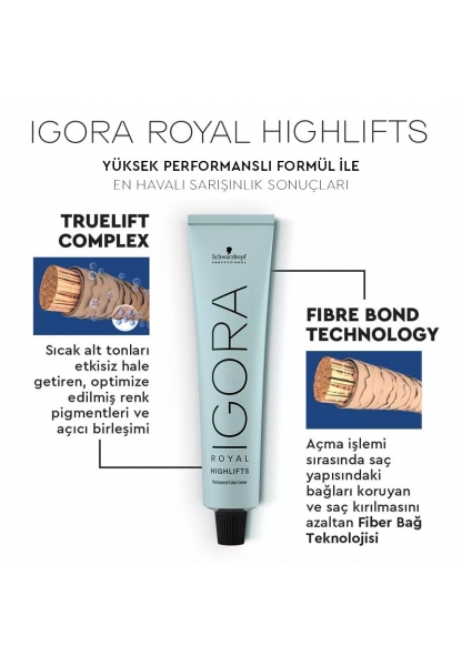 Igora Royal Highlifts Saç Boyası 60 ml 12-2