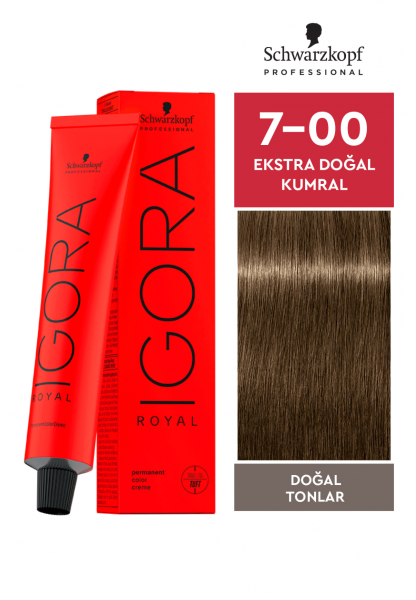 Igora Royal Saç Boyası 7-00 Ekstra Doğal Kumral 60ml