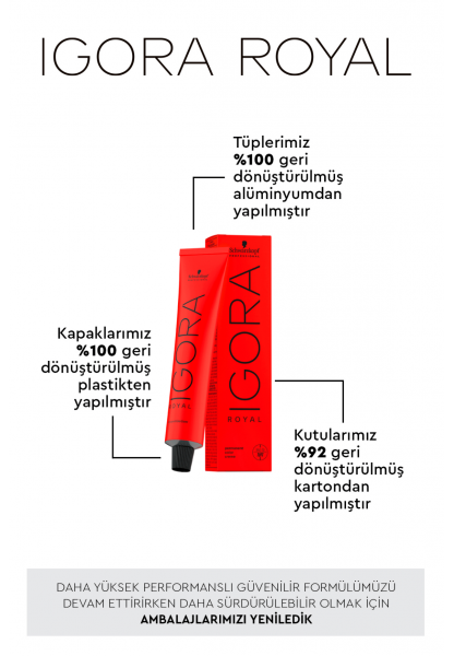 Igora Royal Saç Boyası 7-55 Kumral Yoğun Altın 60ml